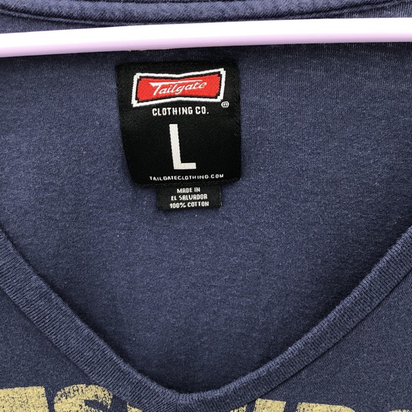 Tailgate Clothing Co. Pitt Panthers Tee Shirt Top Sz Large - Picture 2 of 5